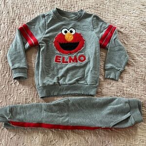 Little Sleepies Elmo sweatsuit 5